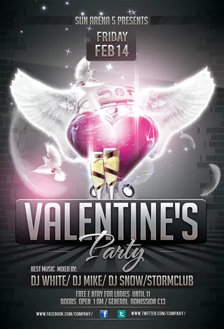 情人节主题派对