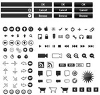 网页设计常用按钮