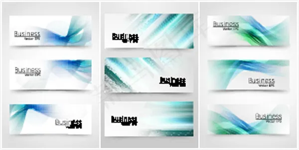 彩色线条BANNERSeps,ai矢量模版下载