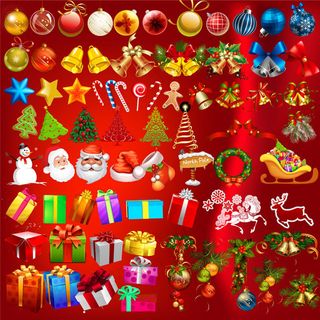 圣诞装饰素材