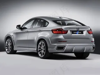 宝马X6银色SUV