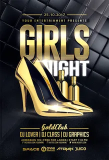 时尚派对舞会海报