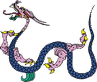 矢量彩色龙纹_38