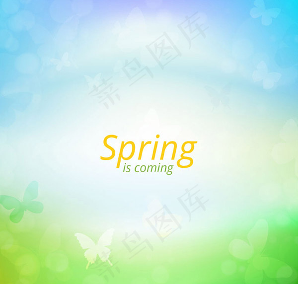春季梦幻背景