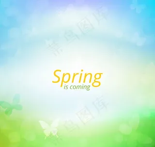 春季梦幻背景