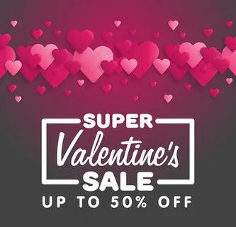 渐变心形情人节