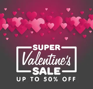 渐变心形情人节