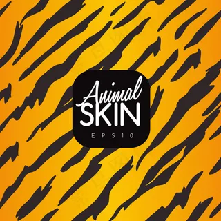 金色老虎皮毛纹理