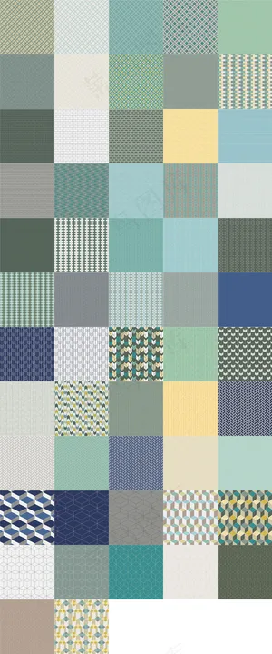 几何图形无缝背景