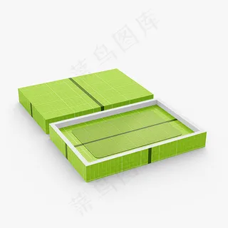 纸盒里的卡片样机