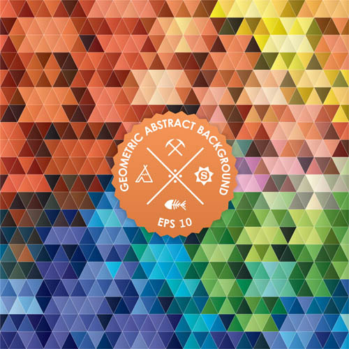 马赛克效果背景