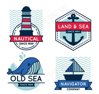 创意航海标签