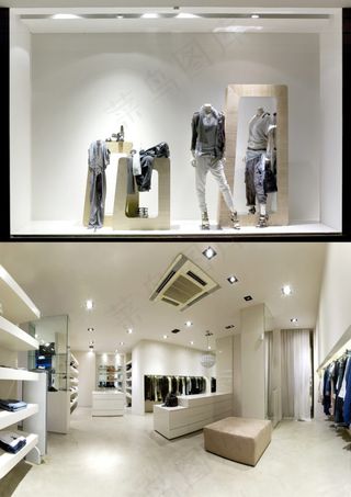 精美服装店面2