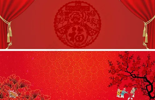 淘宝新年海报背景