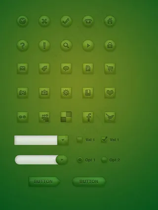 网站标识图标,免抠元素