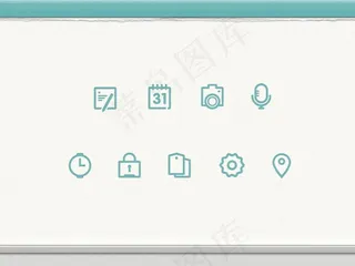 手机图标源文件,免抠元素
