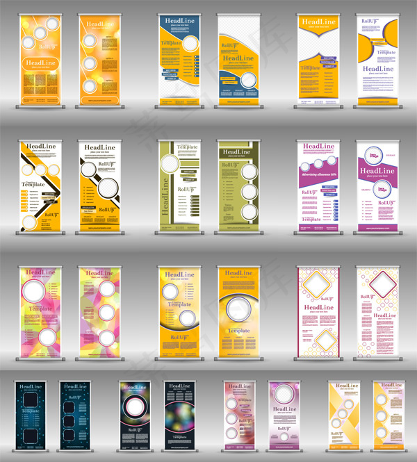 易拉宝排版设计