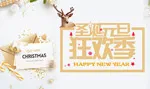 圣诞元旦狂欢季psd模版下载