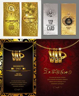 高档VIP卡片