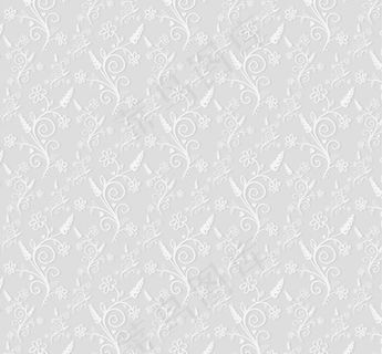 白色花纹背景