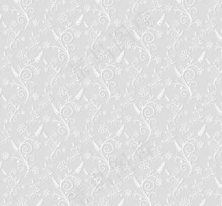 白色花纹背景