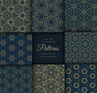 复古质感花纹底纹