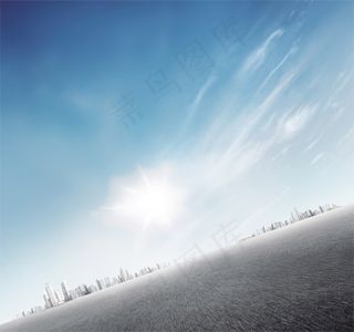 速度感城市背景