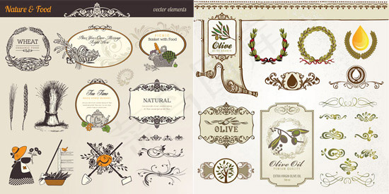 绿色食品标签,免抠元素