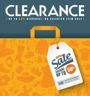 促销纸袋与吊牌