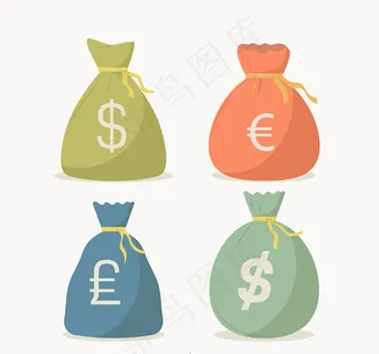 彩色钱袋设计