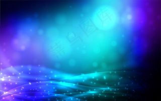 蓝色梦幻背景