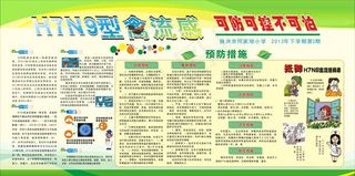 禽流感预防展板