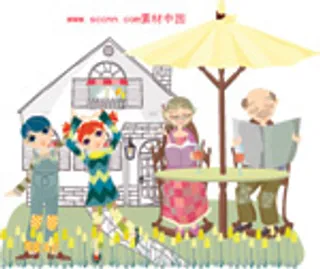 韩国风格欢乐家庭_20