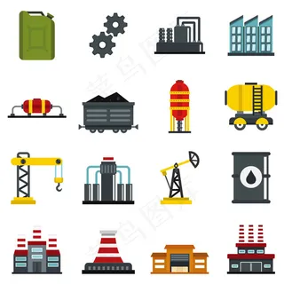 工业图标集合,免抠元素