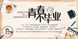 青春不毕业海报