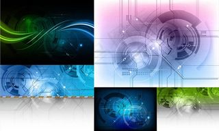 科技感背景,背景元素
