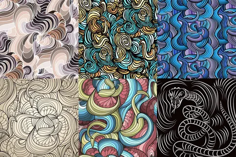 精美花纹背景,背景元素