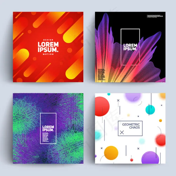 线条波点背景eps,ai矢量模版下载