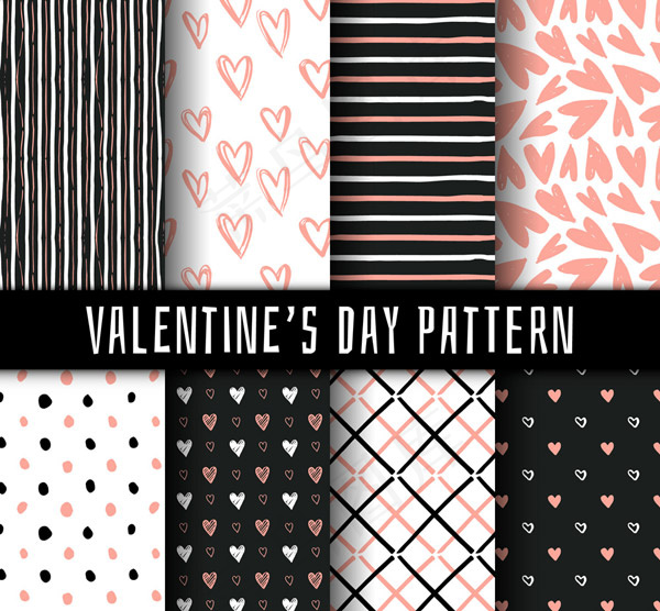 情人节无缝背景