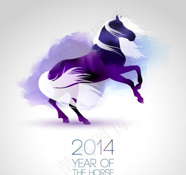 2014马年背景