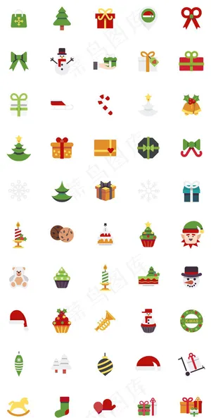 圣诞节图标矢量