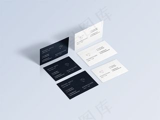 名片卡片样机