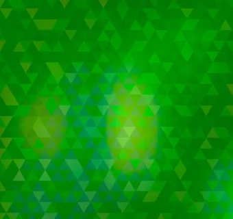 绿色三角拼格背景