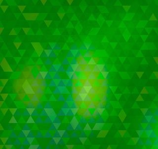 绿色三角拼格背景
