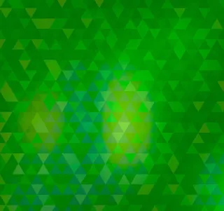 绿色三角拼格背景