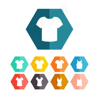 上衣图标矢量,免抠元素