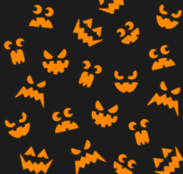 南瓜头表情背景