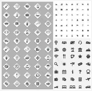 网页小图标矢量,免抠元素