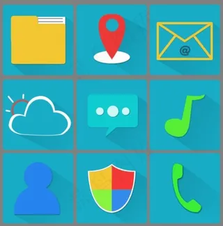 平面图标,免抠元素