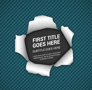 破开的纸张背景